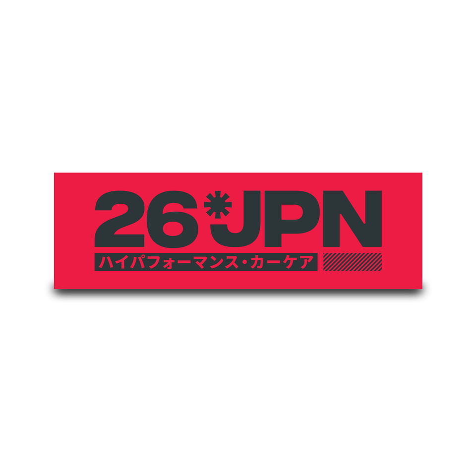 26JPN Window Cling Sticker