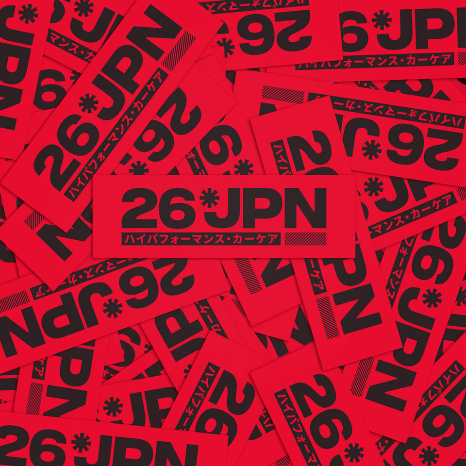 26JPN Window Cling Sticker